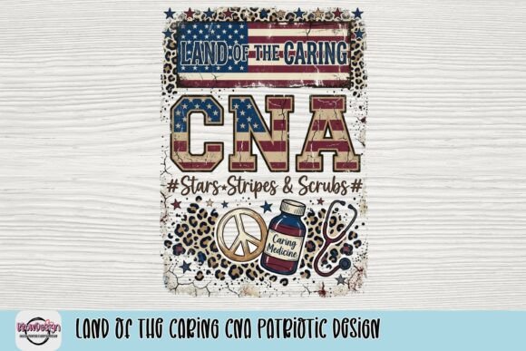 Celebrating Healthcare Heroes: A Patriotic Design for CNAs