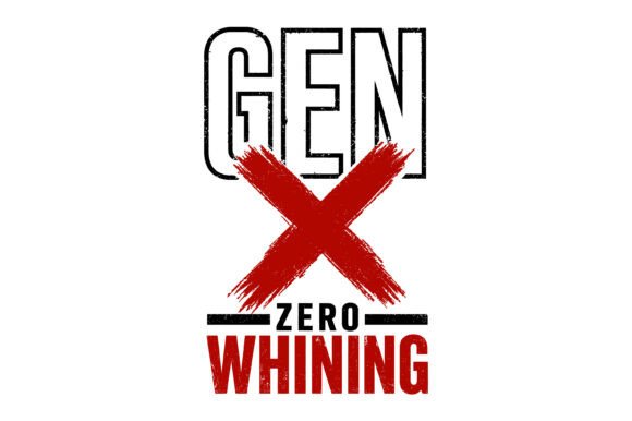 Gen X Zero Whining Vintage Design: Bold Attitude for Modern Branding