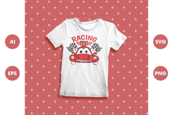 Rev Up Your Designs with This Playful Kids Car SVG