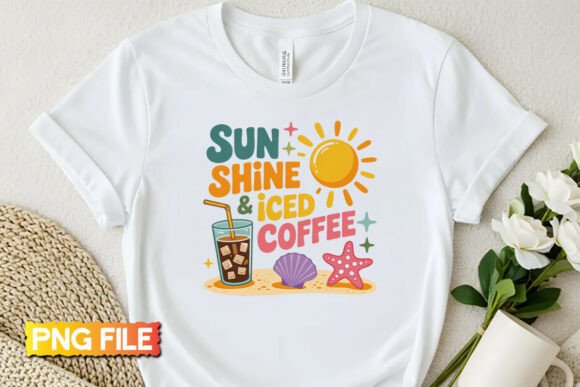 Sunshine and Iced Coffee: Your Ultimate Summer PNG Design Bundle