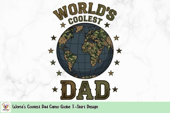 The Ultimate Dad Badge: Styling the Camo Globe Tee